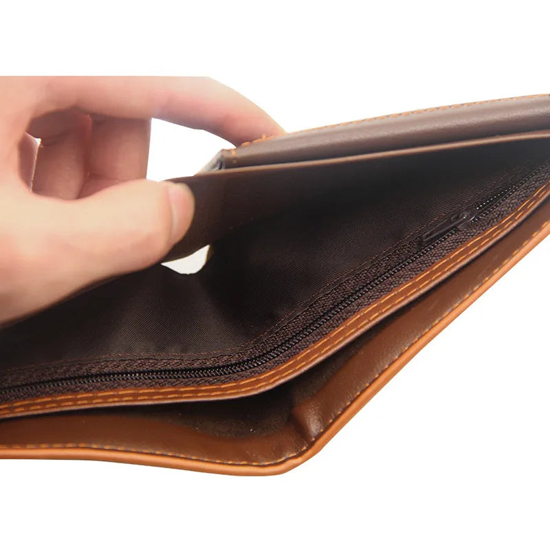 Brown Crocodile Pattern Wallet 2