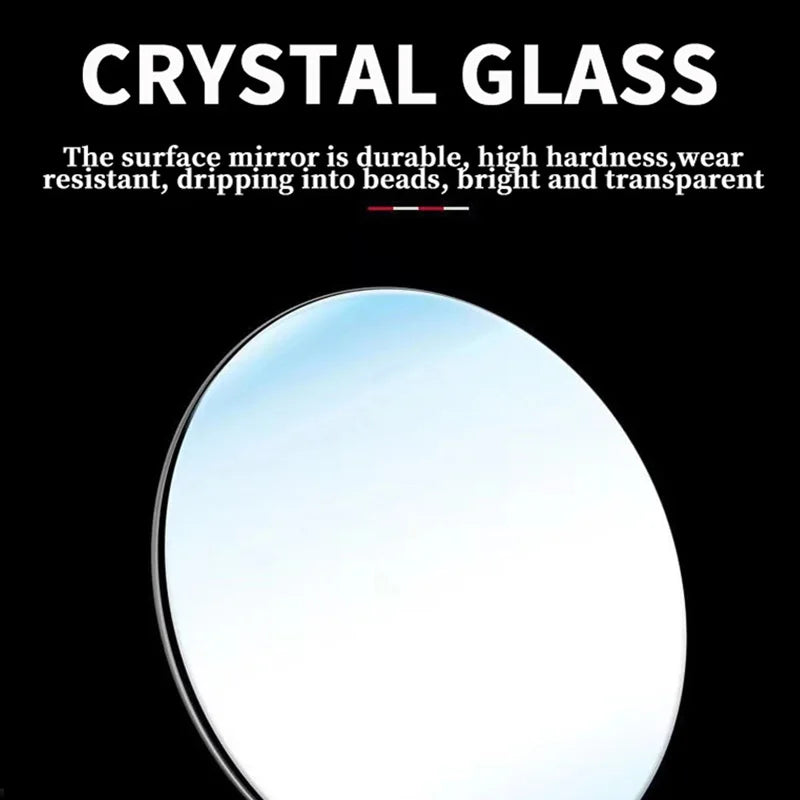 Silver  Watch HD Night Light with crystal glass